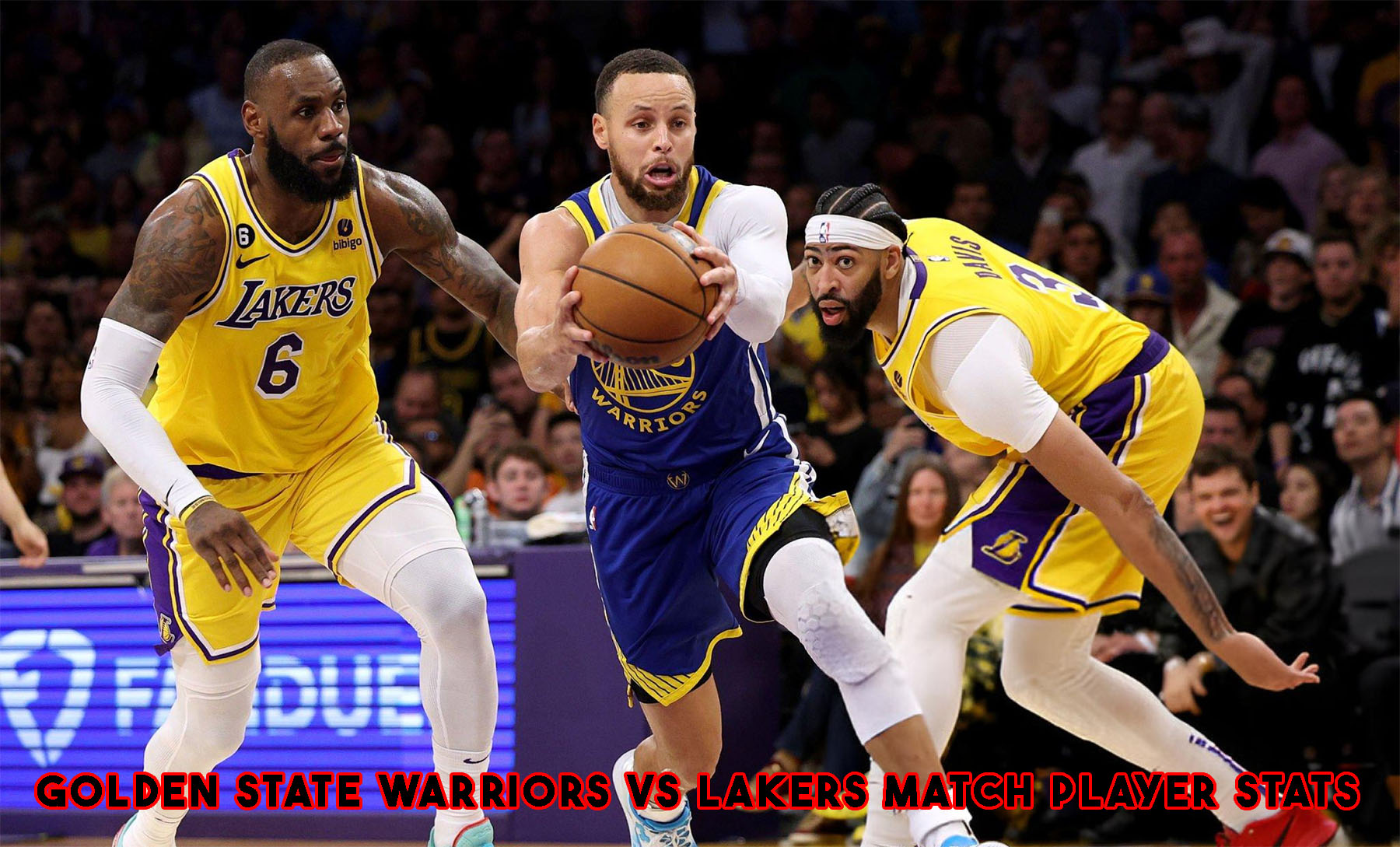 Golden State Warriors vs Lakers Match Player Stats